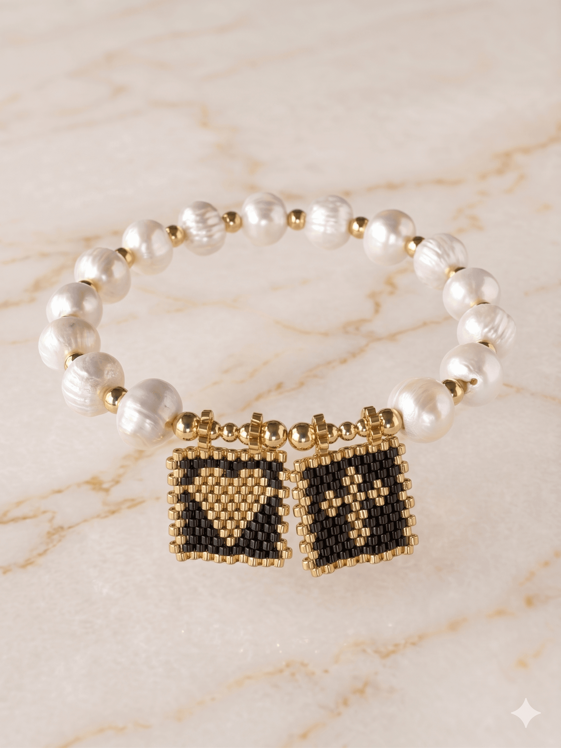 Pearl Heart Bracelet