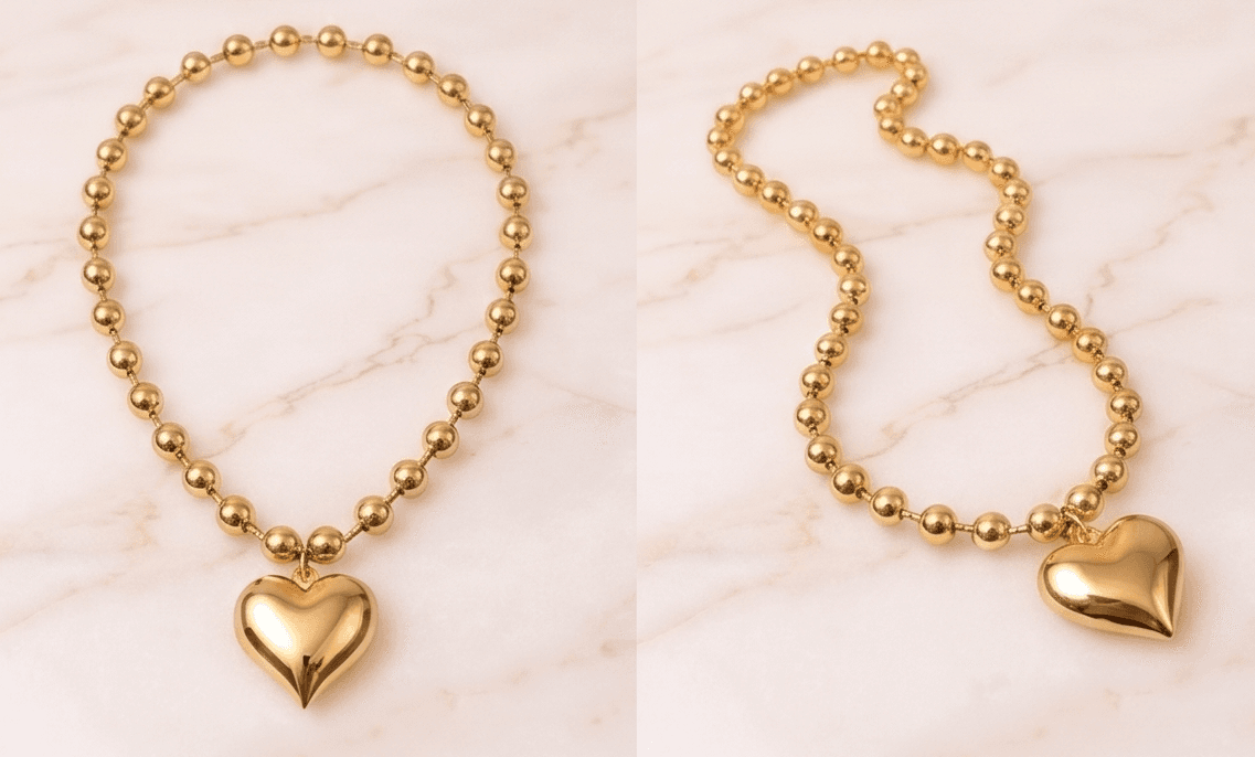 Gold Heart Necklace