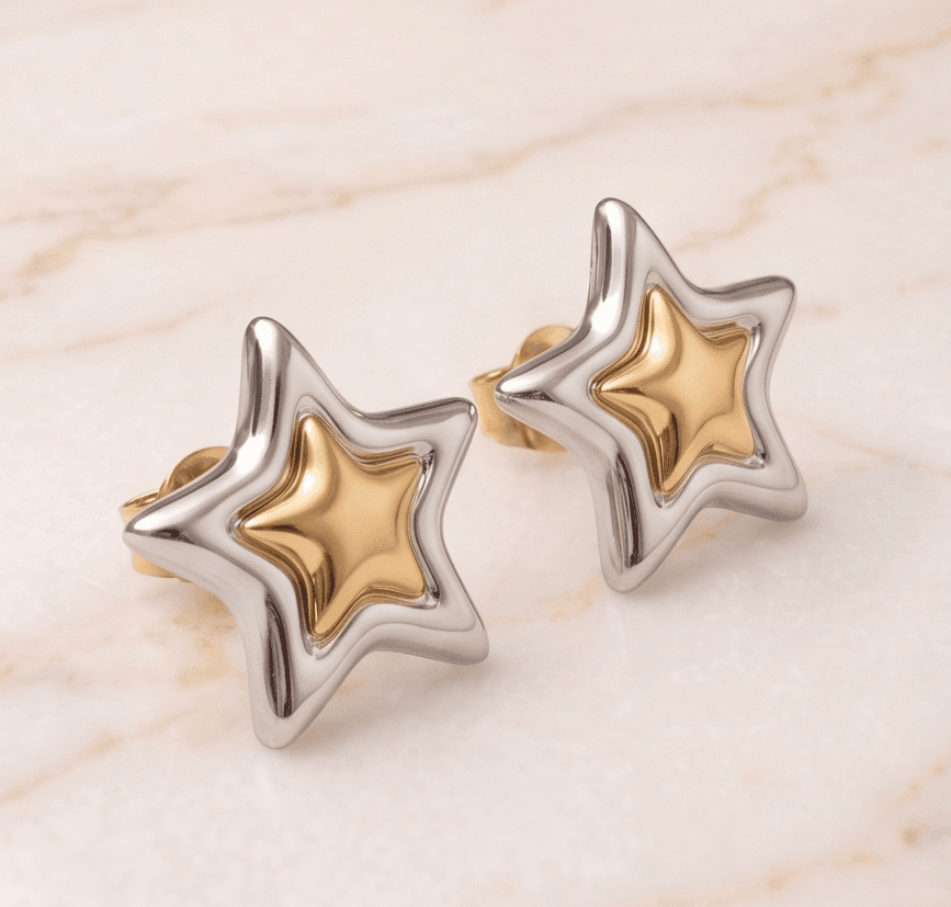 Star Stud Earrings